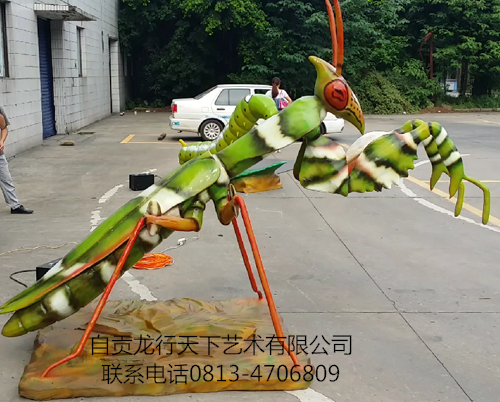 Simulation Magic flower mantis